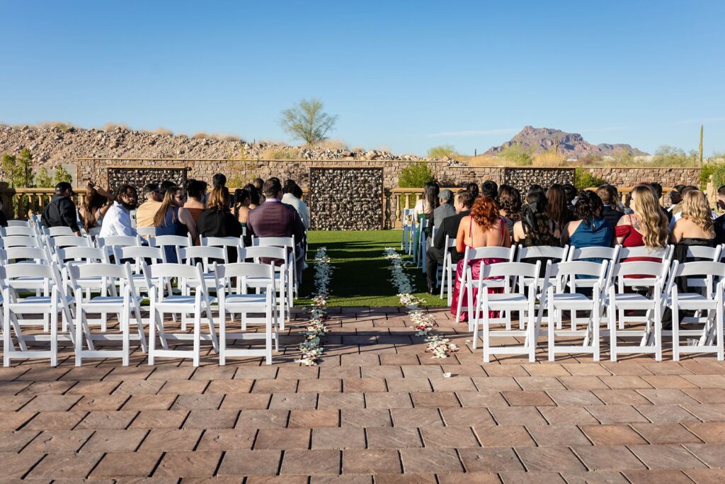 The 55th place outdoor ceremony photos